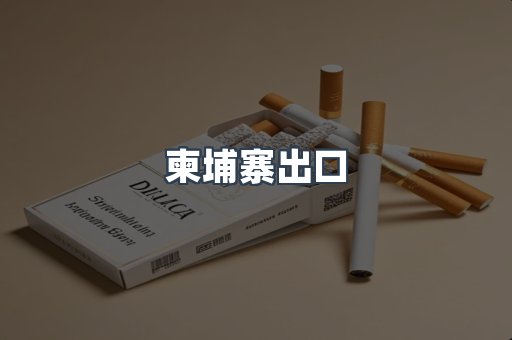 柬埔寨出口